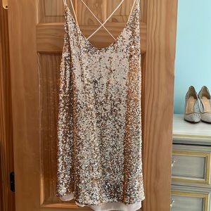 Free People sequin dress